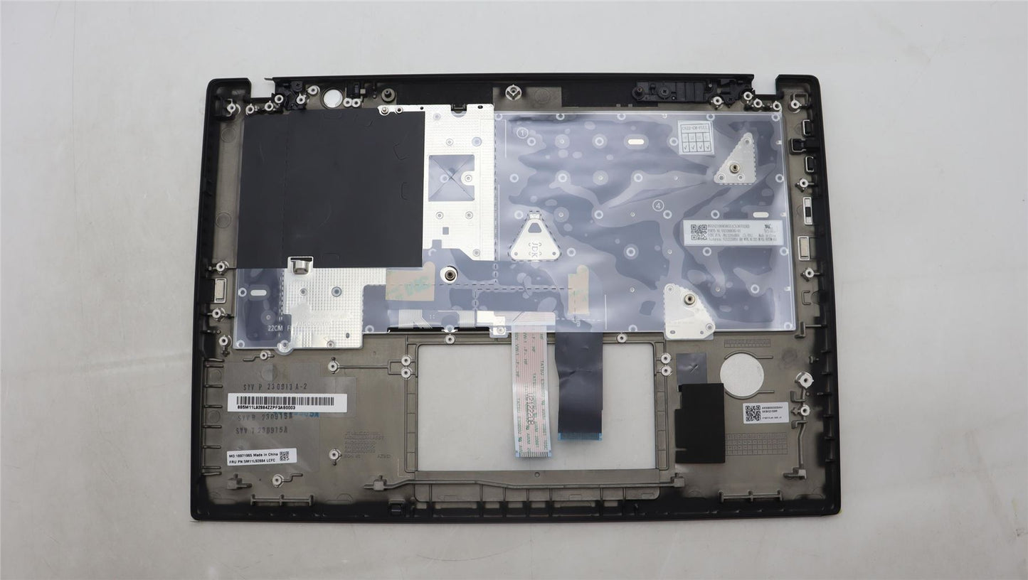 Lenovo ThinkPad T14s Gen 4 Keyboard Palmrest Top Cover Korean Black 5M11L92884