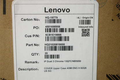 Lenovo Upper Case ASM ENG H 82QS US SG 5CB1E19866