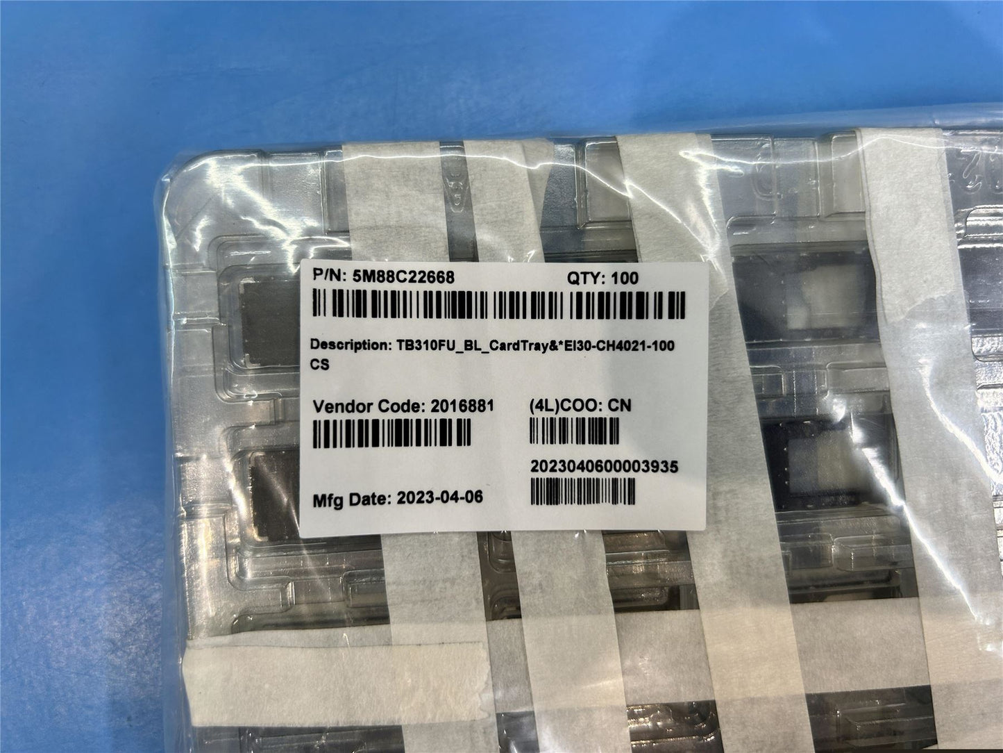 Lenovo TB310FU_BL_CardTray&*EI30-CH4021-100 CS 5M88C22668