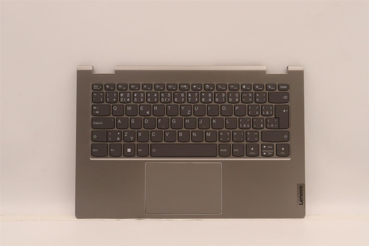 Lenovo ThinkBook 14s G2 IAP Palmrest Cover Touchpad Keyboard Grey 5CB1J10032