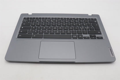Lenovo 14e Gen3 IP 3 14IAN8 Keyboard Palmrest Top Cover Nordic Black 5M11H61876