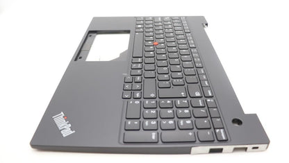 Lenovo ThinkPad E16 Gen 1 Keyboard Palmrest Top Cover Black Backlit 5M11J04801