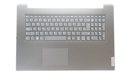 Lenovo V17 G4 IRU Palmrest Cover Touchpad Keyboard UK Iron Gray 5CB1L79616