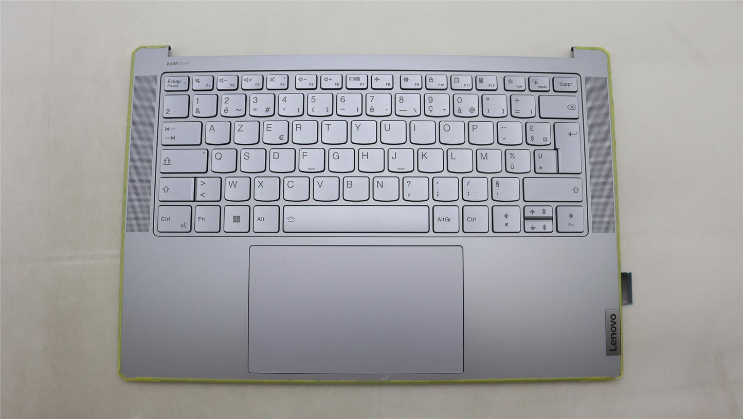 Lenovo Yoga 7 14APU8 Palmrest Cover Touchpad Keyboard French 5CB1L80533