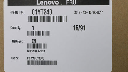Lenovo ThinkPad P51 P50 LCD Cover Rear Back Housing Black 01YT240