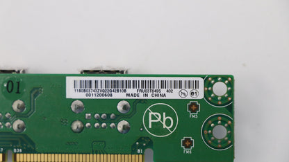 Lenovo FRU 23" Rear IO w/o Lan Surge Board 03T6495