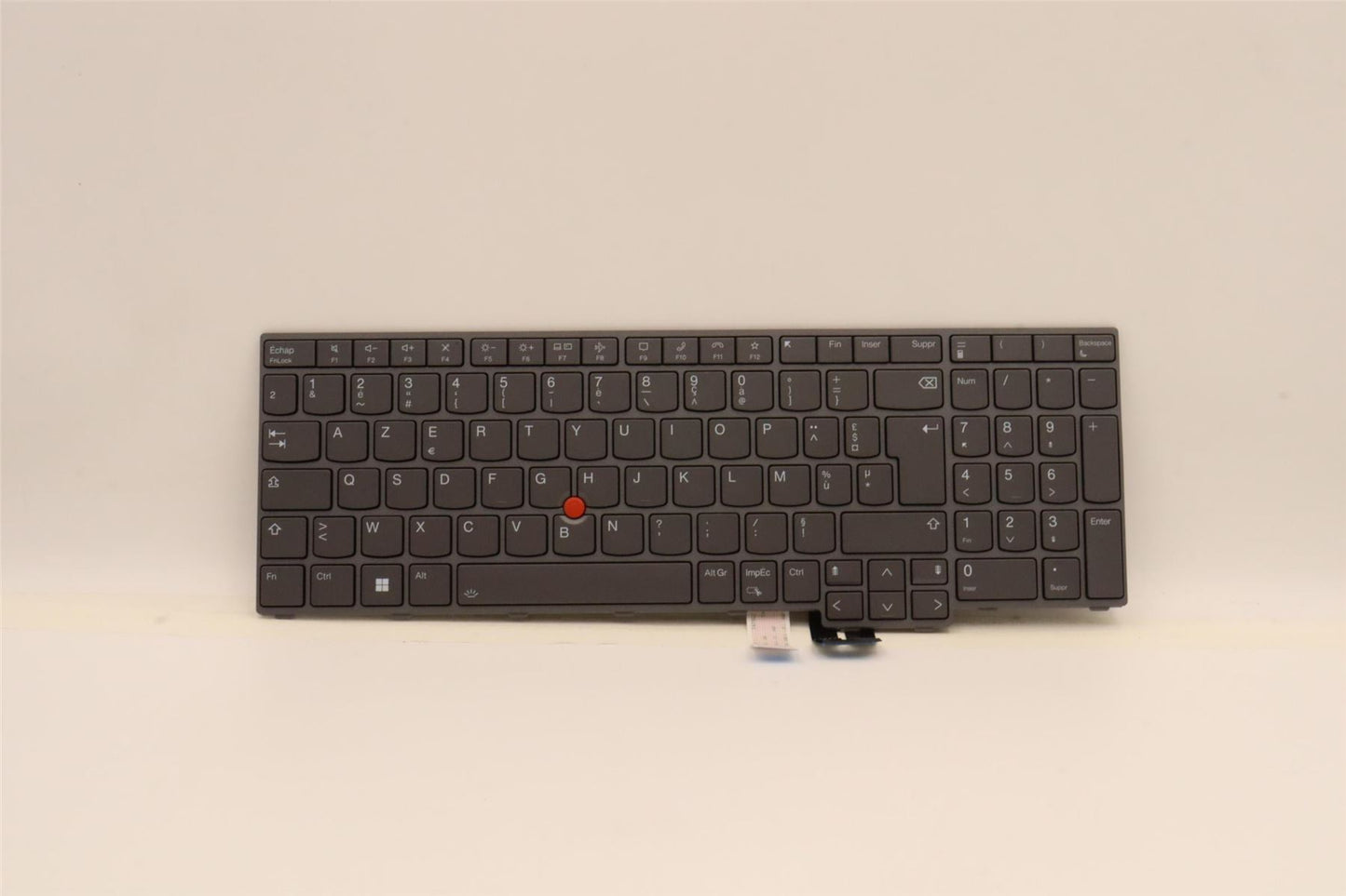 Lenovo ThinkPad P16 2 P16 1 Keyboard French Grey Backlit 5N21F39330