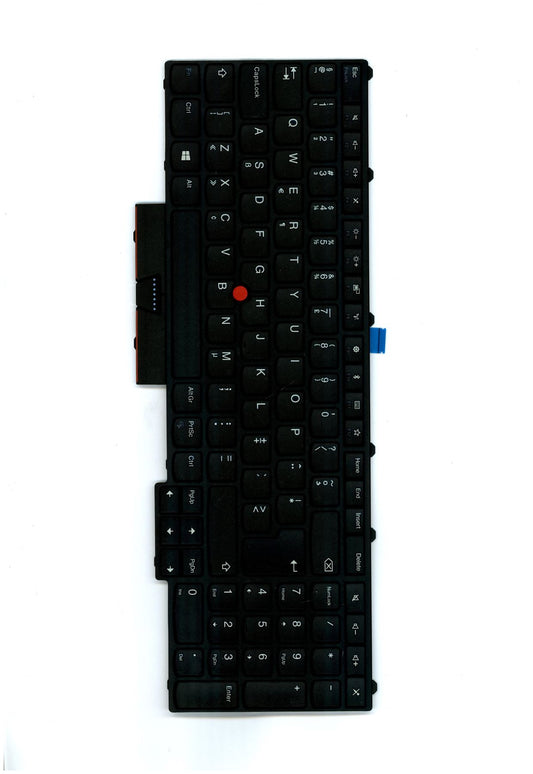 Lenovo ThinkPad P51 P71 Keyboard Dutch Black 01ER970