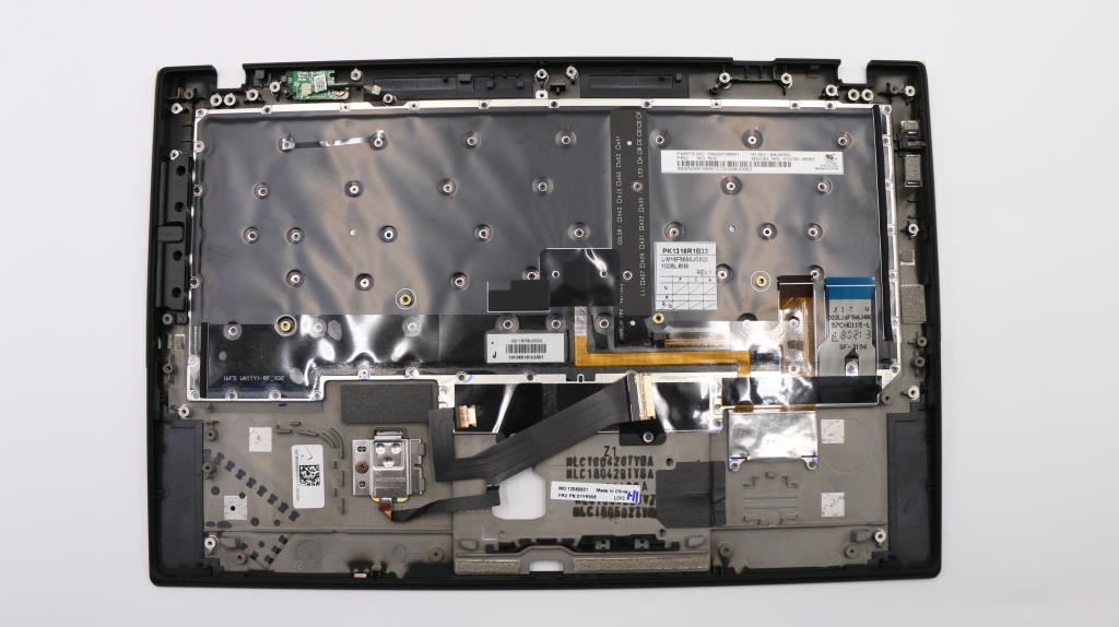 Lenovo Carbon X1 6ème clavier Palmrest Top Cover suédois finlandais noir 01YR558