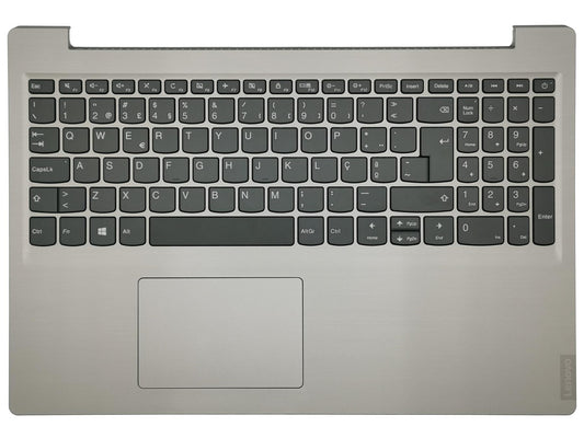 Lenovo IdeaPad S145-15IWL S145-15AST Keyboard Palmrest Top Cover Grey 5CB0S16797