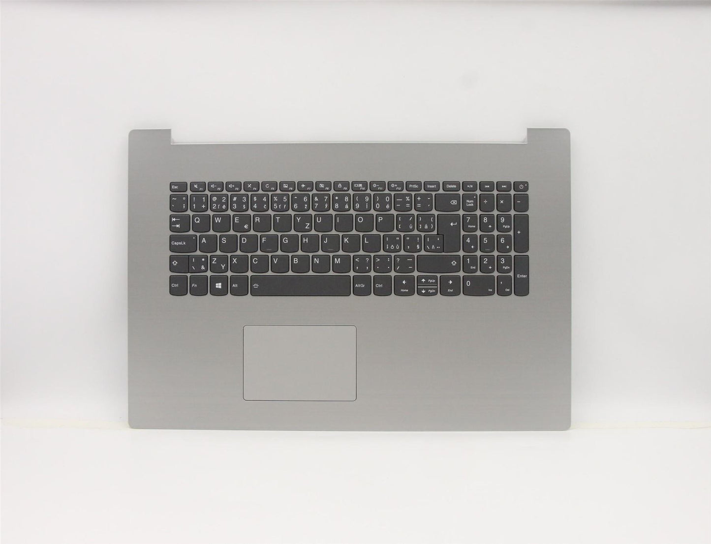 Lenovo IdeaPad 330-17ICH Keyboard Palmrest Top Cover Czech Silver 5CB0R48114