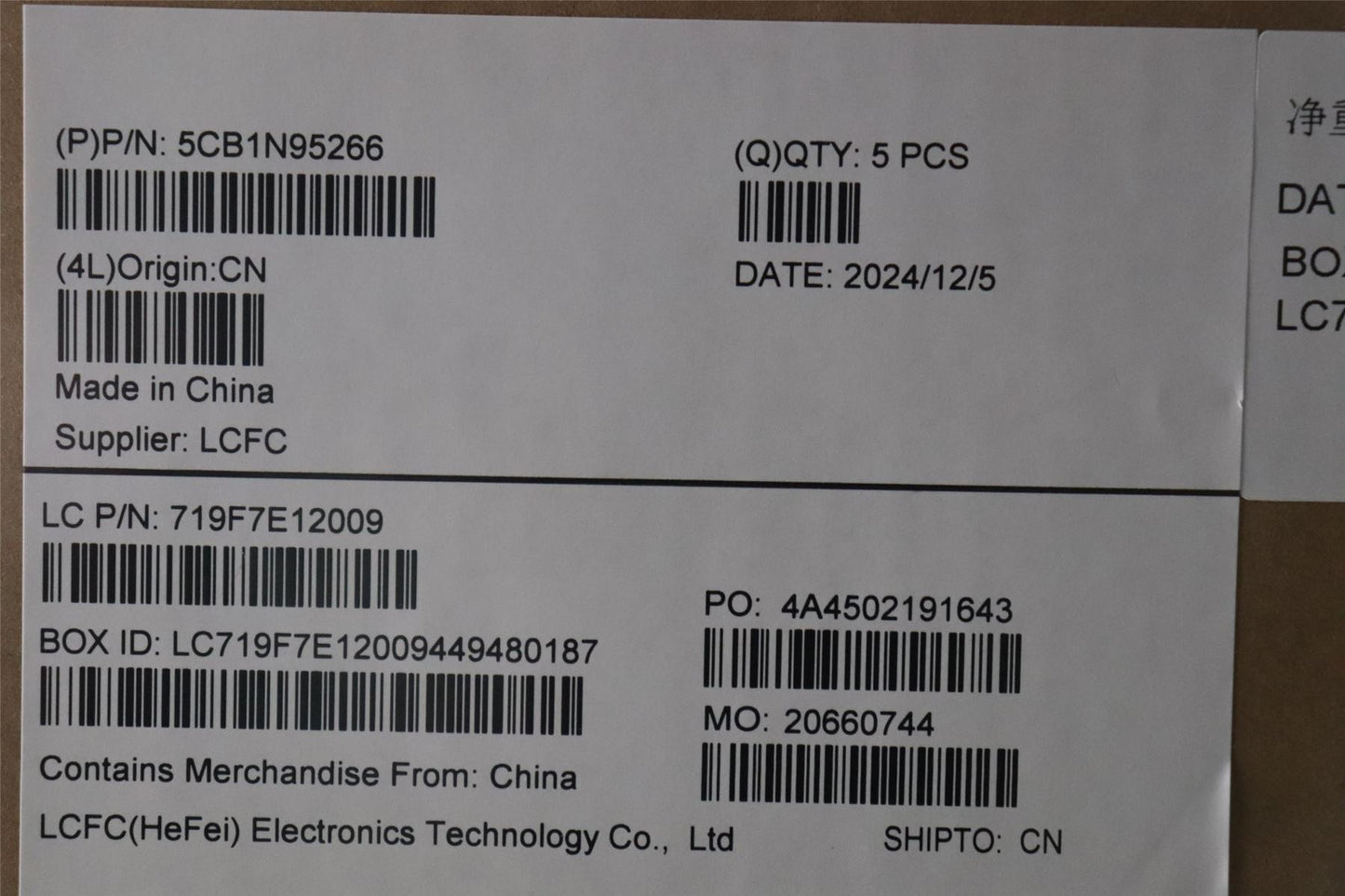 Lenovo Upper Case ASM_FRA L 83E6FP AG BL 5CB1N95266