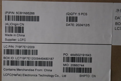 Lenovo Upper Case ASM_FRA L 83E6FP AG BL 5CB1N95266