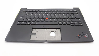 Lenovo Carbon X1 10th Keyboard Palmrest Top Cover German Black 5M11H44127