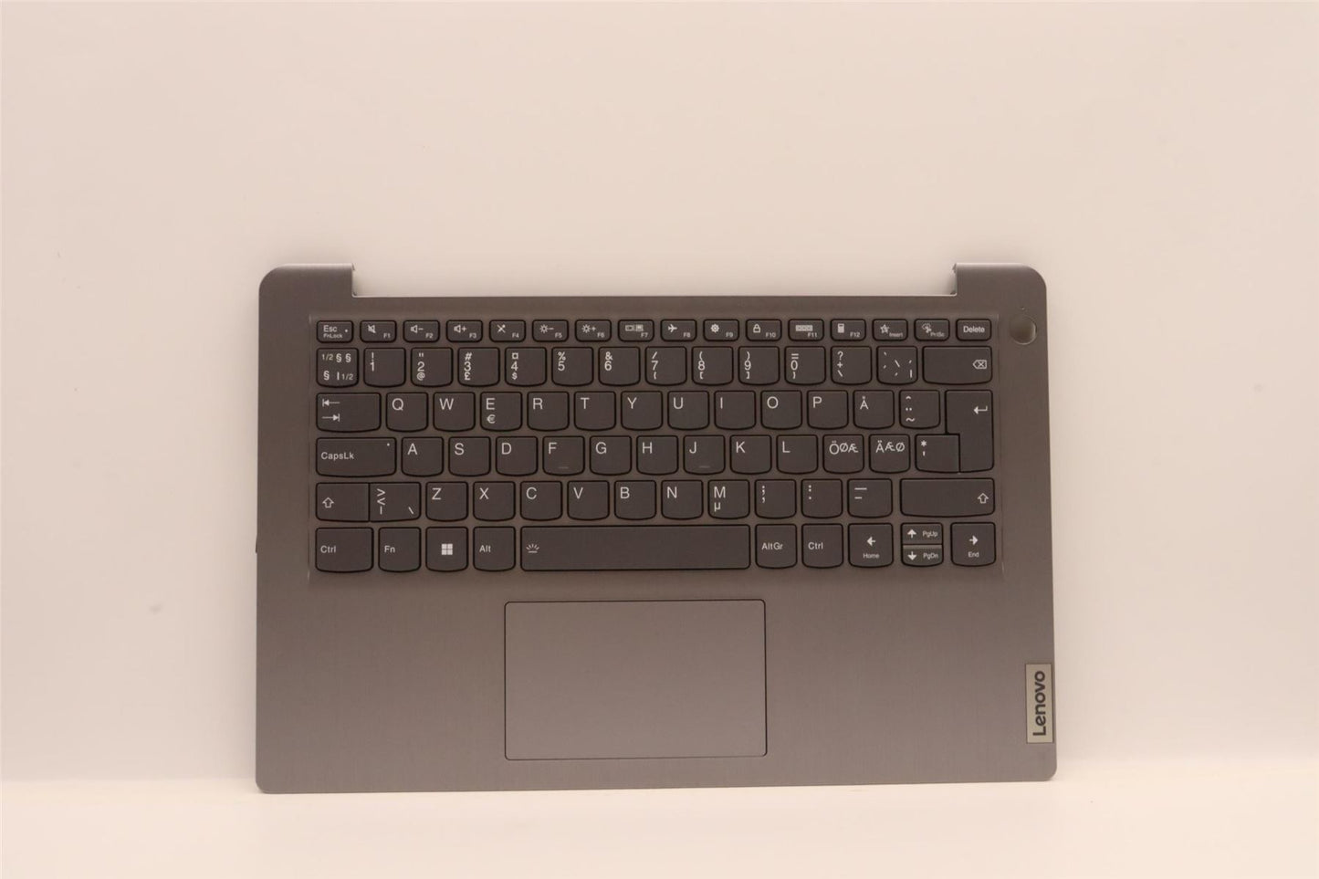 Lenovo IdeaPad 3 14ABA7 Palmrest Cover Touchpad Keyboard Nordic 5CB1H72692