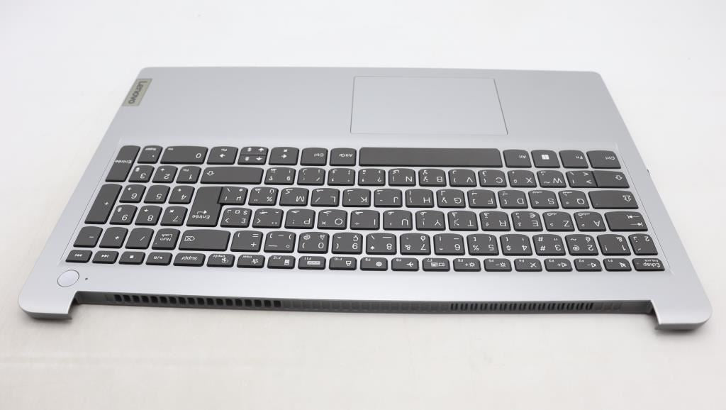 Lenovo IdeaPad 1 15IAU7 Palmrest Cover Touchpad Keyboard Cloud Grey 5CB1H92087