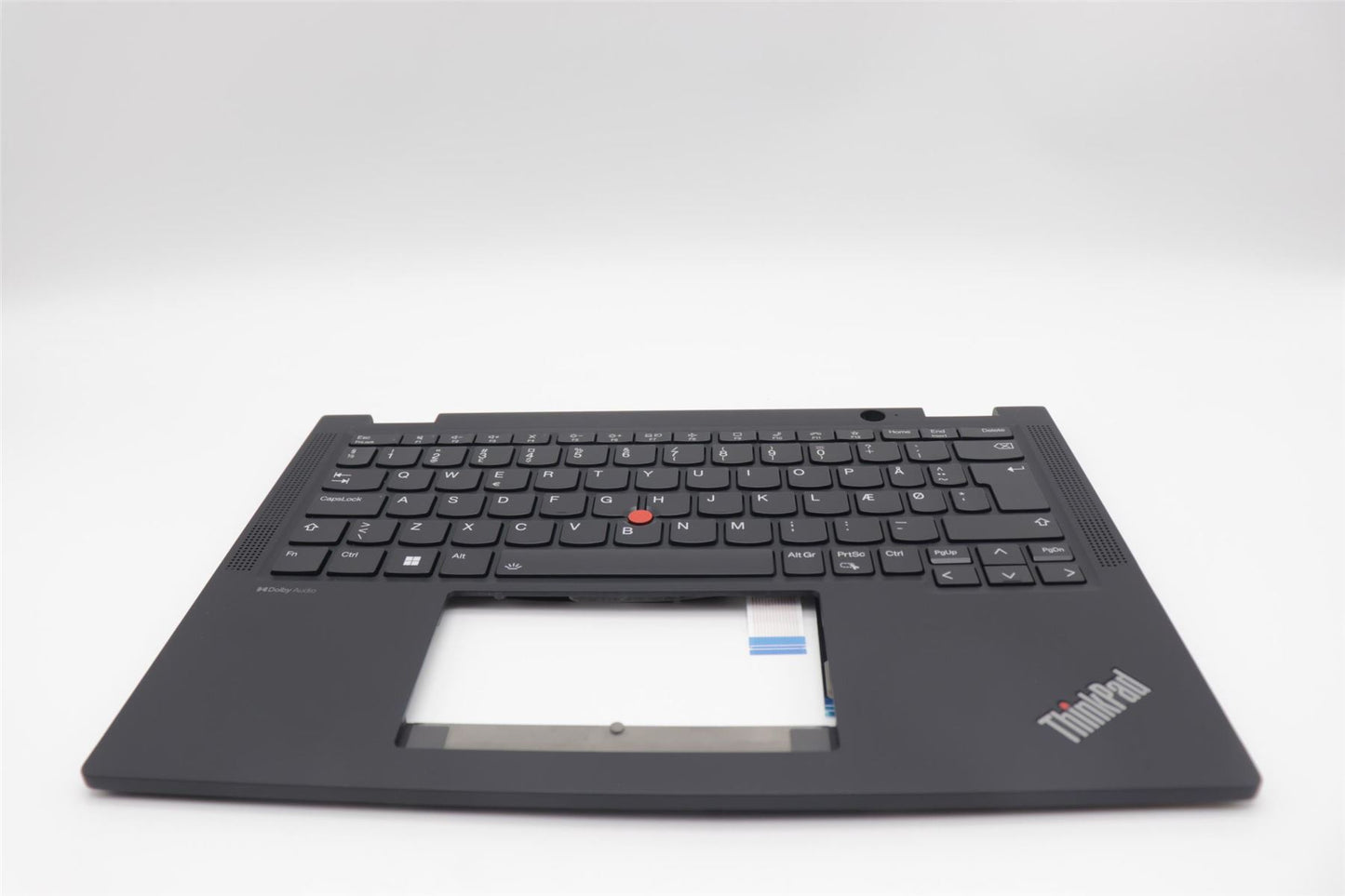 Lenovo ThinkPad X13 Gen 4 Keyboard Palmrest Top Cover Danish Black 5M11L64210