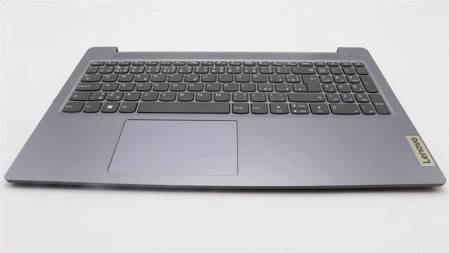 Lenovo IdeaPad 3 15IAN8 Palmrest Cover Touchpad Keyboard Artic Grey 5CB1K94998