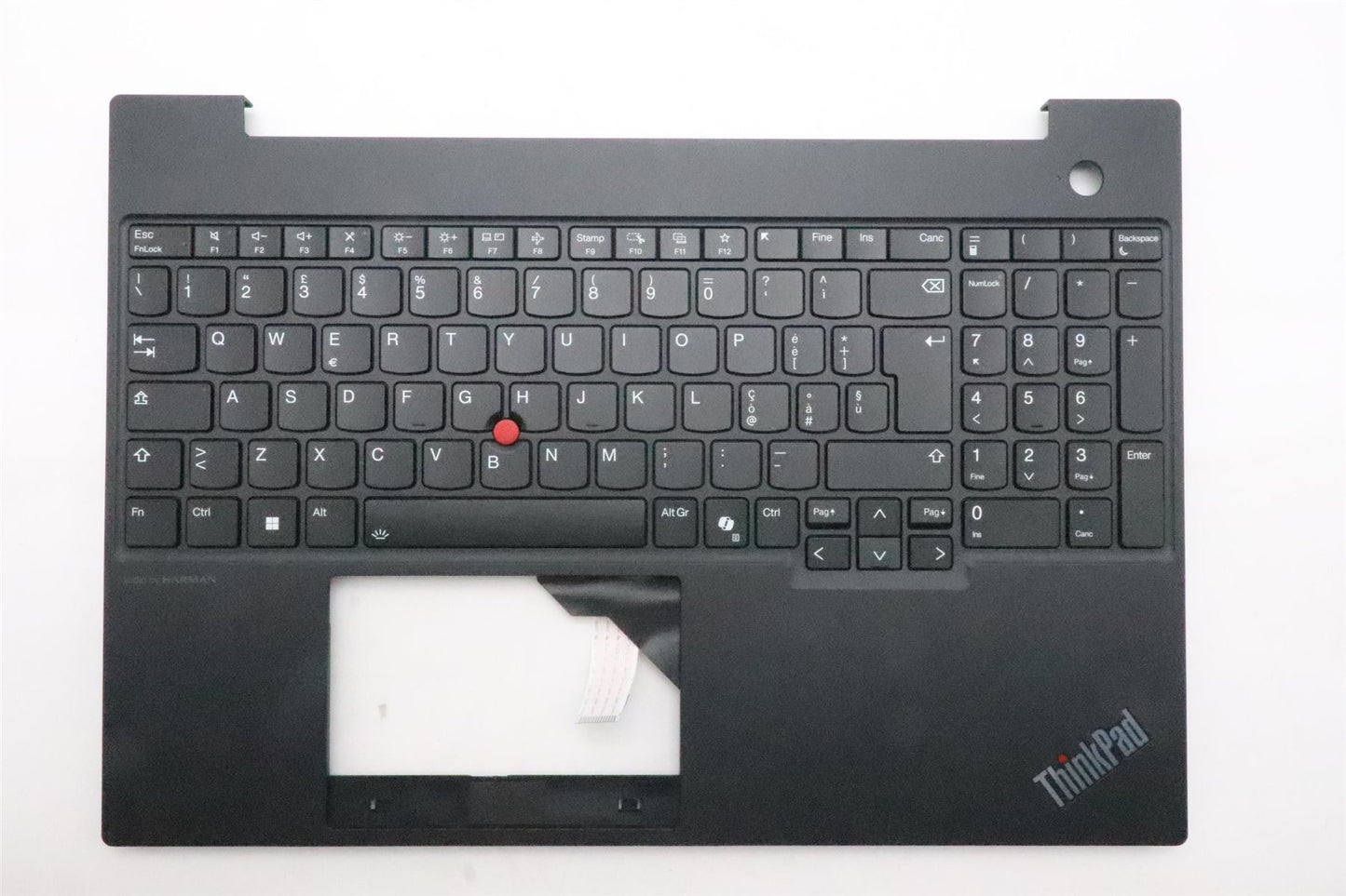 Lenovo MECH_ASM FRU KBD CCV ITA BL (PMX) UK BK 5M11N99874