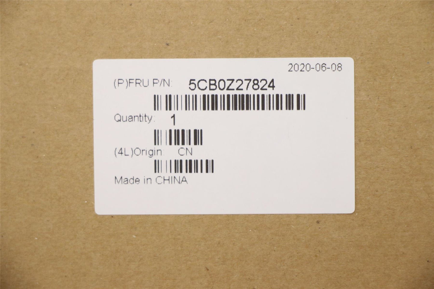 Lenovo LCD Cover B 82C1 PG w/Antenna 5CB0Z27824