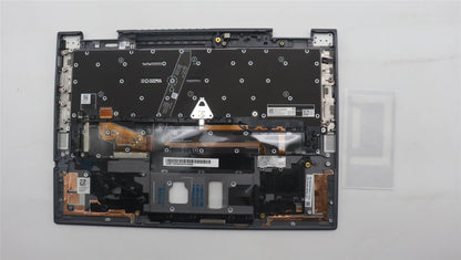 Lenovo ThinkPad X1 8th Gen Keyboard Palmrest Top Cover Latin Spanish 5M11H62484