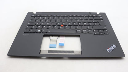Lenovo ThinkPad T14s Gen 2 Keyboard Palmrest Top Cover French Black 5M11F24572