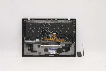 Lenovo ThinkPad X1 Gen 1 Keyboard Palmrest Top Cover Portuguese Black 5M11B38334