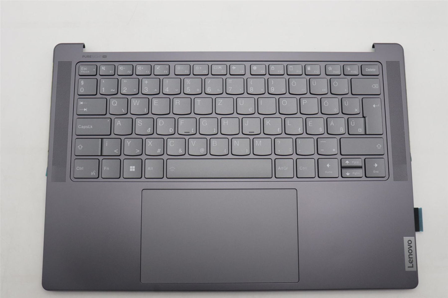 Lenovo Yoga 9 14IRP8 Palmrest Cover Touchpad Keyboard Hungarian 5CB1L49539