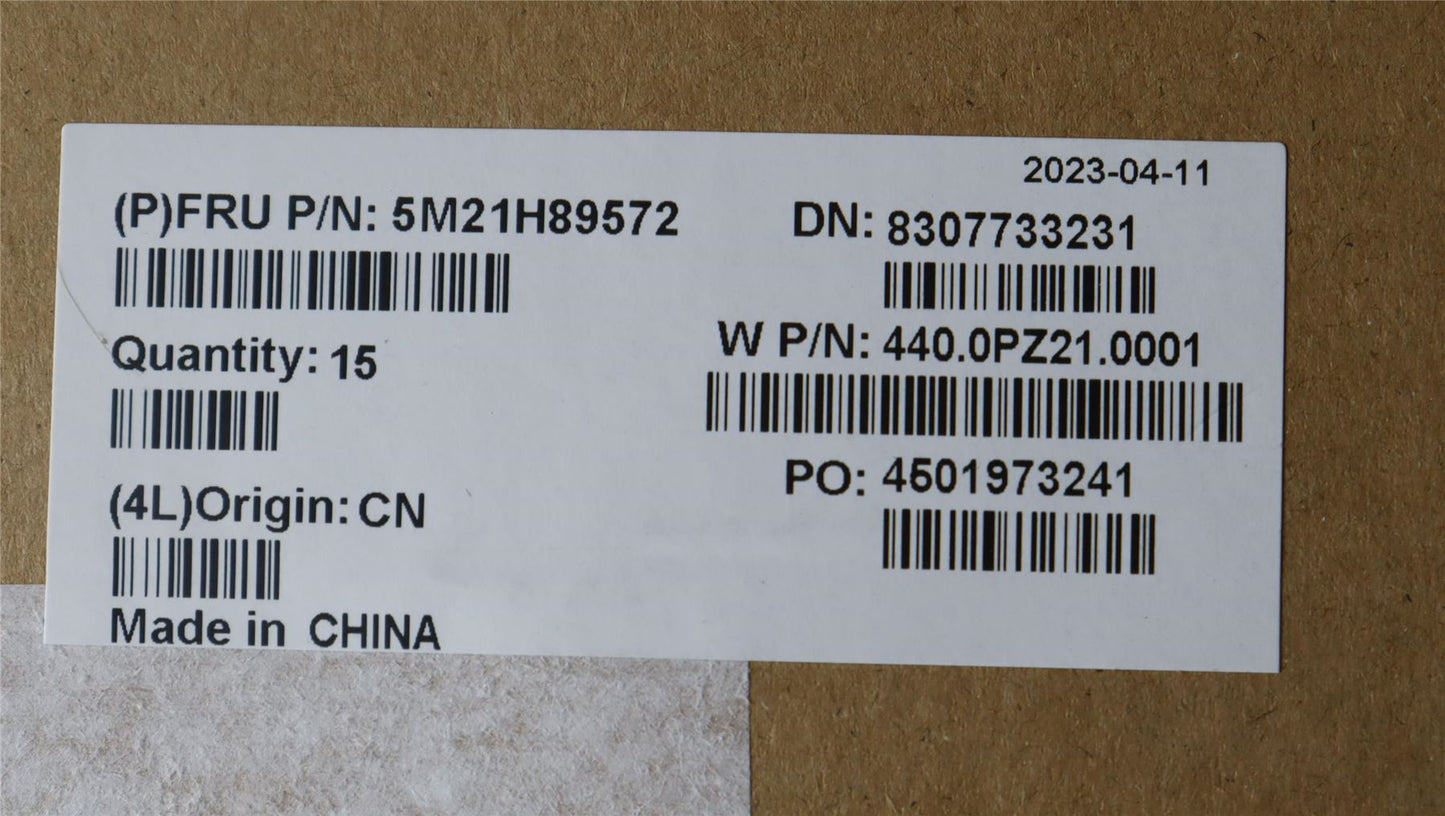 Lenovo MECHANICAL FRU MECH MYLAR,CAM,GEAR,Golem 5M21H89572