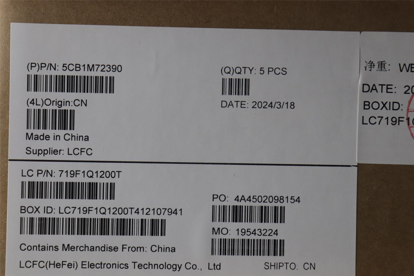 Lenovo Upper Case ASM_NORDIC L 83G0W/SCW 5CB1M72390