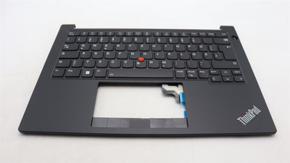Lenovo ThinkPad E14 Gen 5 Palmrest Cover Keyboard German Black 5M11L92537