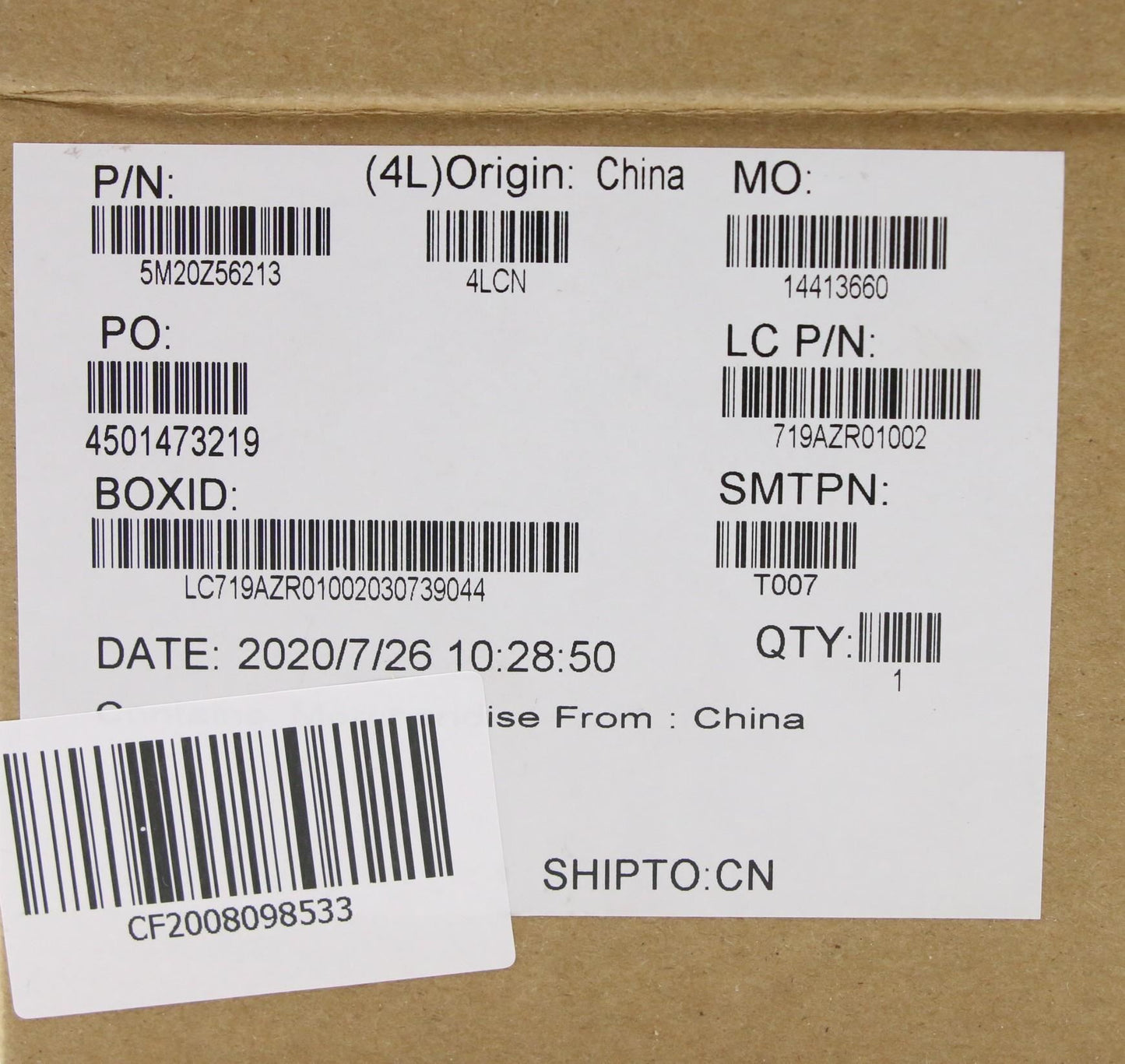 Lenovo 5M20Z56213 MECHANICAL FRU EP_ELASTIC_ADH_TAPE
