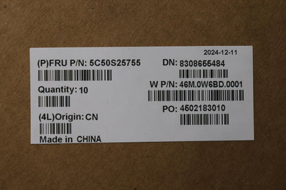 Lenovo CARDPOP W 21SG I/O Board 5C50S25755