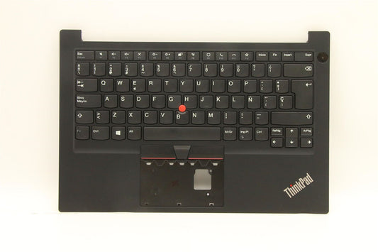 Lenovo ThinkPad E14 2 Keyboard Palmrest Top Cover Spanish Black 5M10Z54512