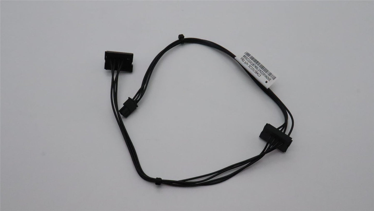 Lenovo ThinkCentre M75s 2 M70s 3 M80s 3 M70s 4 Câble d'alimentation double SATA 5C10U58413