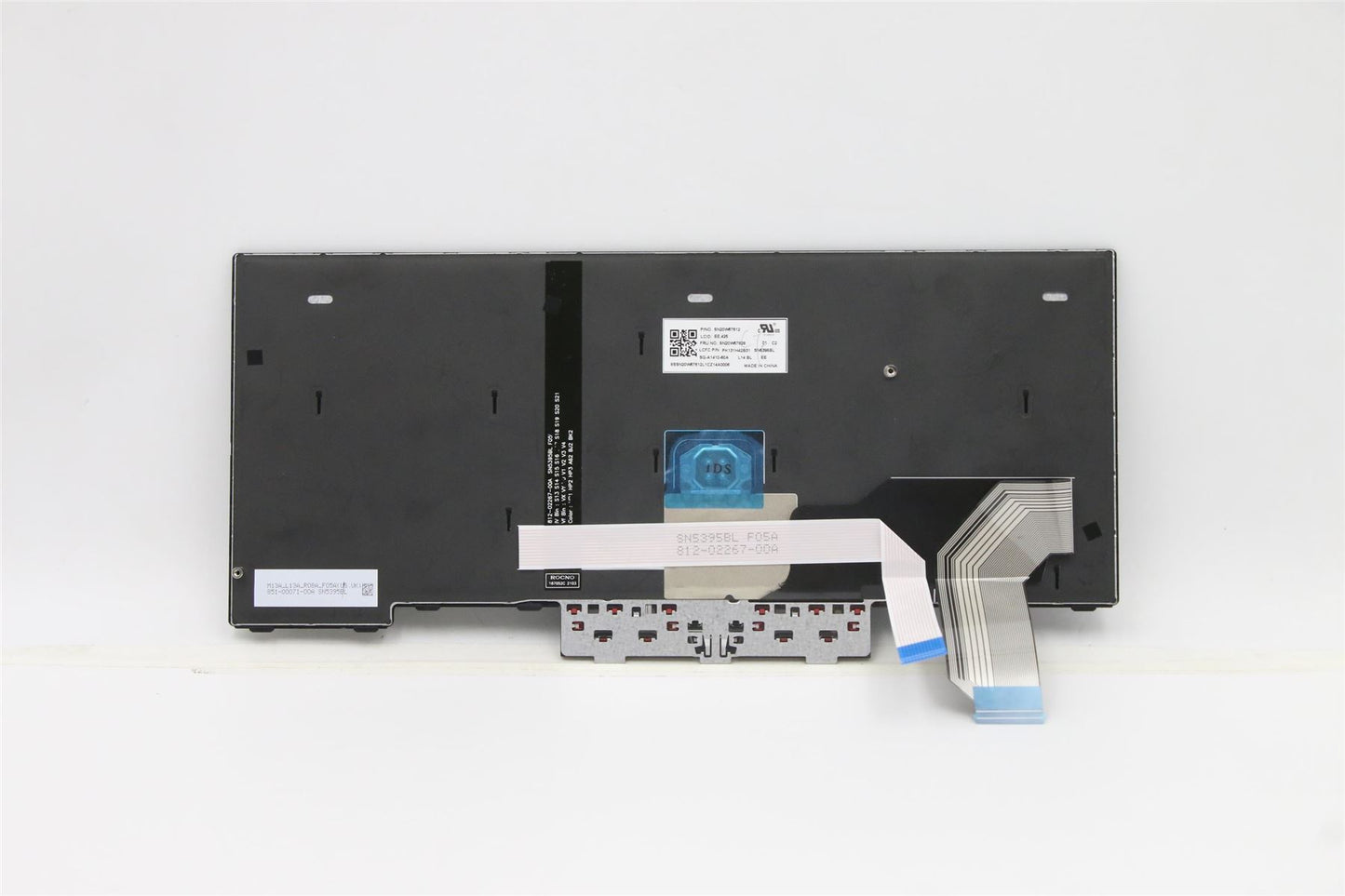 Lenovo ThinkPad L14 Gen 2 L14 s Keyboard Estonian Black Backlit 5N20W67792