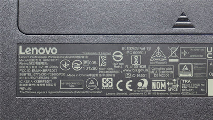 Lenovo Wireless KBD-CFR445 03X6976