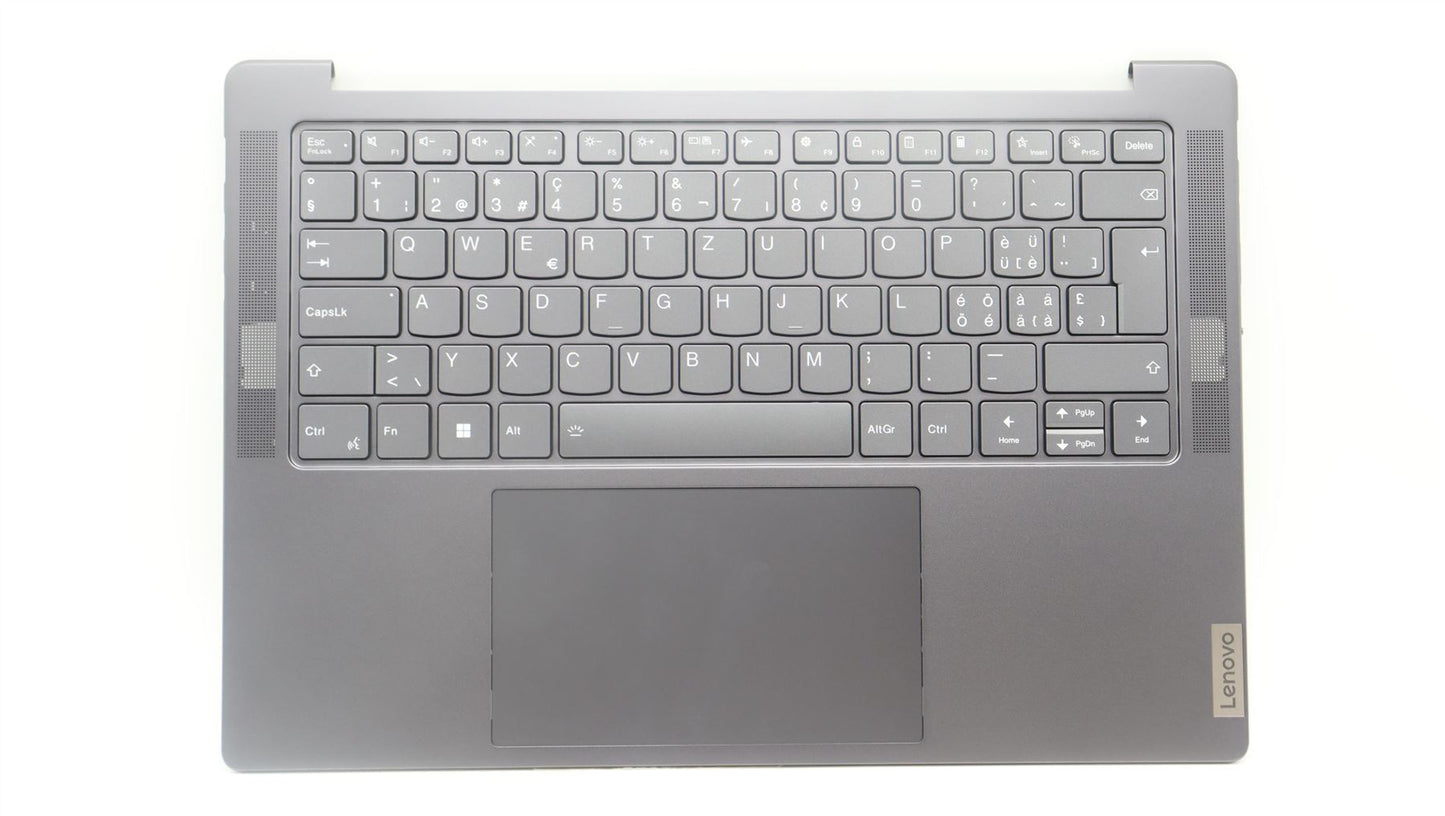 Lenovo Yoga 7 14IRH8 Palmrest Cover Touchpad Keyboard Switzerland 5CB1L39467