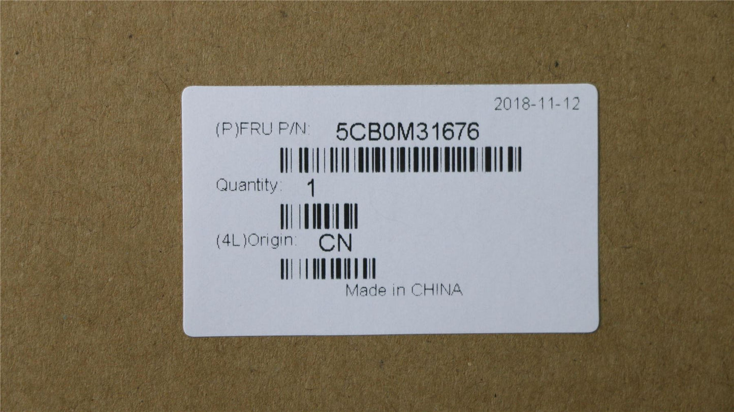 Lenovo V510-15IKB Keyboard Palmrest Top Cover Portuguese Black 5CB0M31676