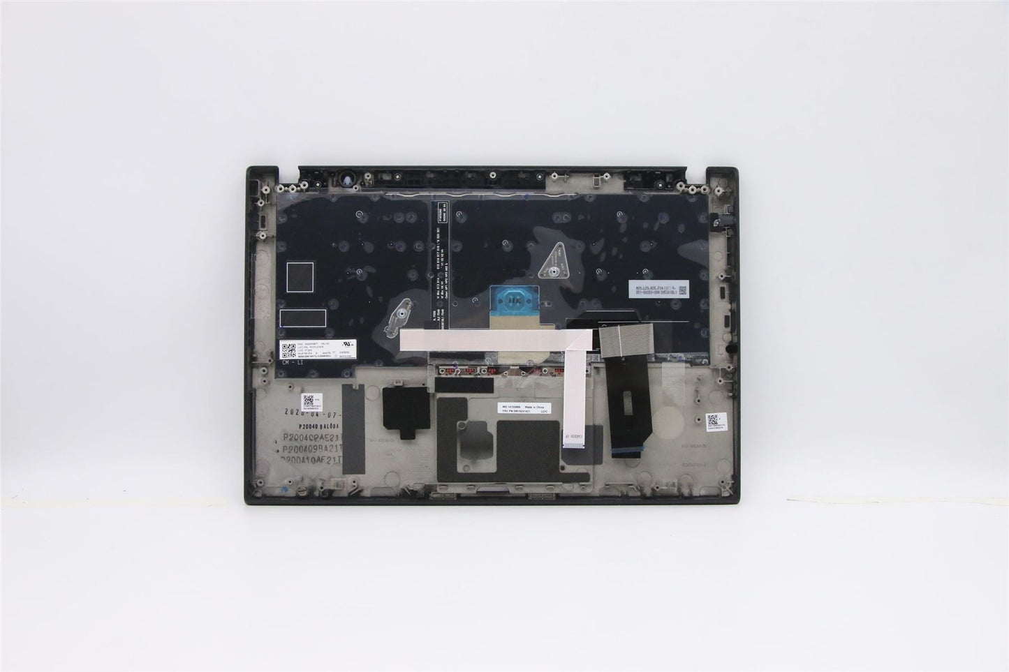 Lenovo ThinkPad T14s Keyboard Palmrest Top Cover Portuguese Black 5M10Z41421