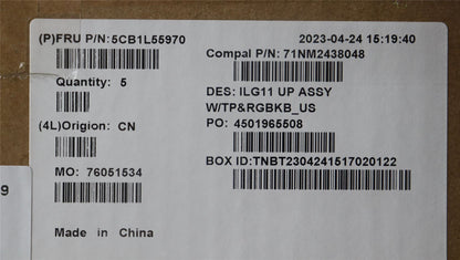 Lenovo LOQ 16IRH8 LOQ 16APH8 Palmrest Cover Touchpad Keyboard 5CB1L55970
