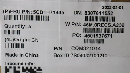 Lenovo IdeaPad 5 14ALC7 Keyboard Palmrest Top Cover Slovenian Backlit 5CB1H71445