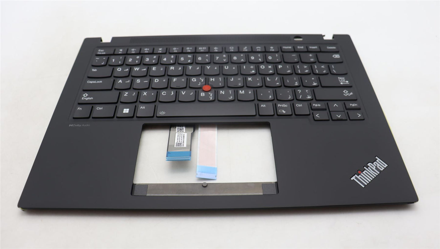 Lenovo ThinkPad T14s Gen 4 Keyboard Palmrest Top Cover Arabic Black 5M11L59433