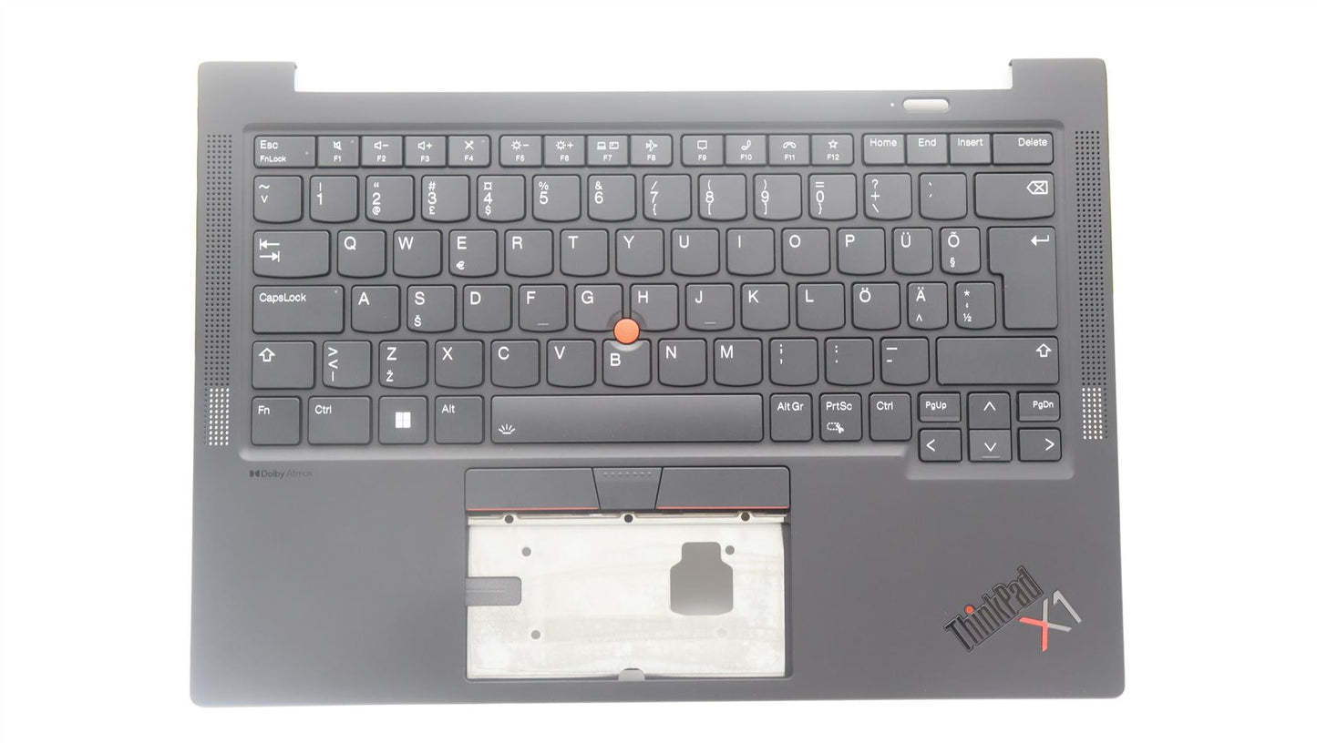 Lenovo ThinkPad X1 11th Gen Keyboard Palmrest Top Cover Estonian 5M11H62769