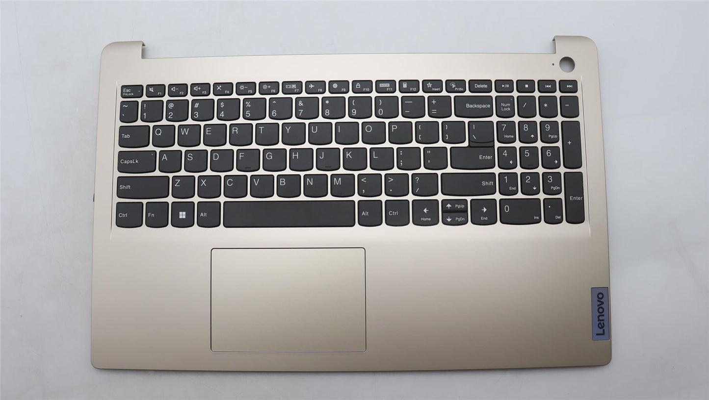 Lenovo IdeaPad 1 15ALC7 Palmrest Cover Touchpad Keyboard US Sand 5CB1H70436