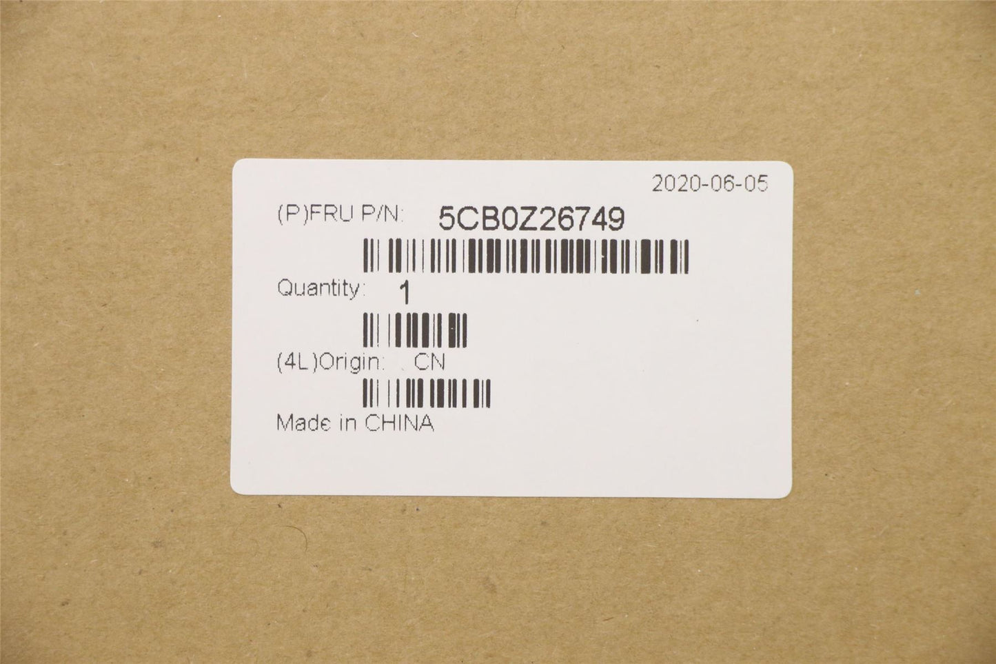Lenovo Chromebook 3 CB-11IGL05 Scharnierkappenstreifen-Zierabdeckung Schwarz 5CB0Z26749