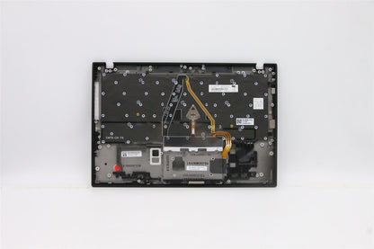 Lenovo Carbon X1 8th Keyboard Palmrest Top Cover Swiss Black Backlit 5M10Z27493