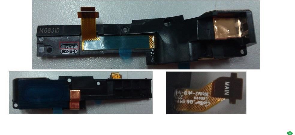 Lenovo 8A PK spk box&*107-2010-05002 5SB9A6MXFN