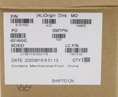 Lenovo 5L10V15323 LABEL FRU Lable kit for LCFC