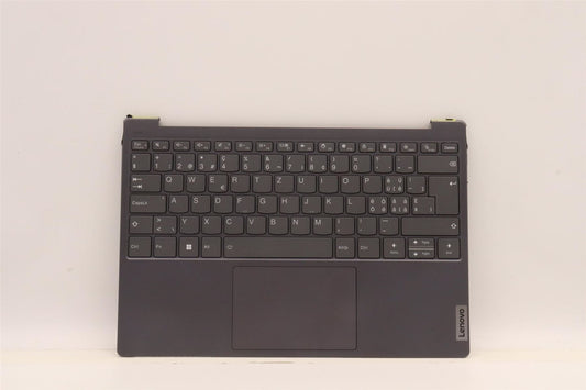 Lenovo Yoga 7 13IAP7 Palmrest Cover Touchpad Keyboard Switzerland 5CB1J31405